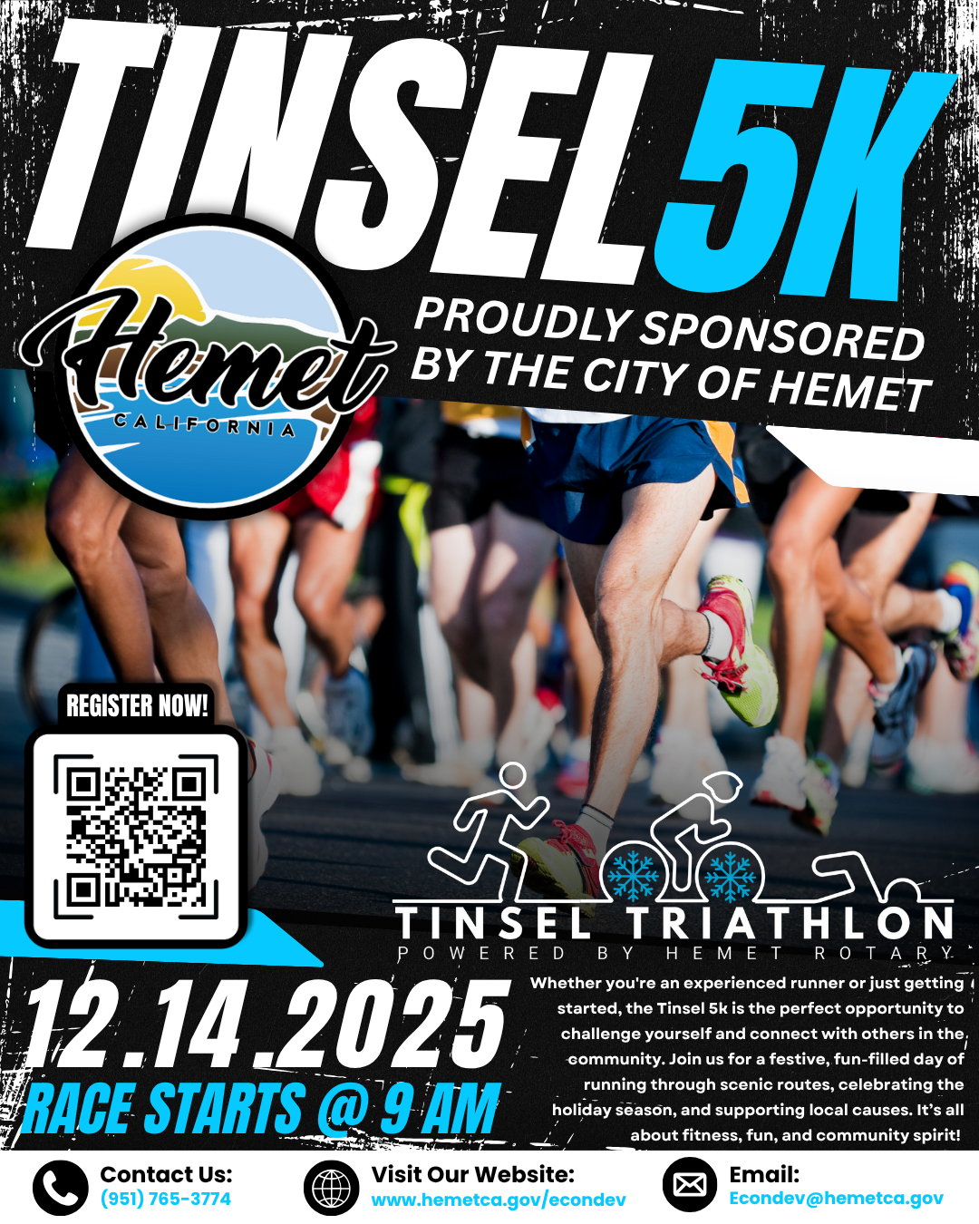 City of Hemet Tinsel 5K Flyer - FINAL