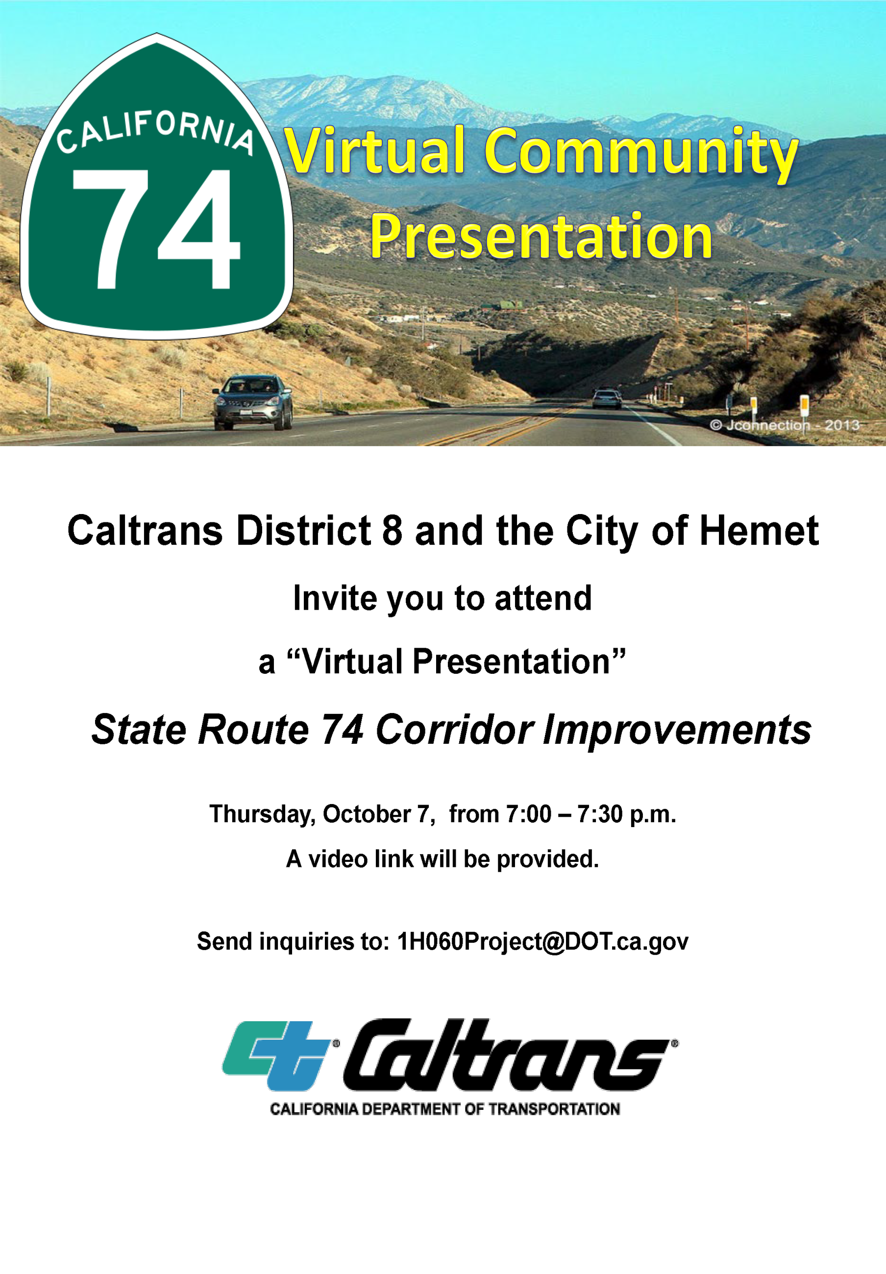 Public Meeting Notice Hemet